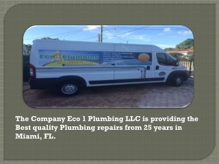 Get the best Plumbing and Remodeling Services in Miami, FL