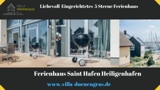 Ferienhaus Saint Hafen Heiligenhafen - Villa Dünengras