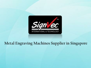 Engraving Machines Supplier