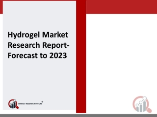 Hydrogel Market Size 2019 – Huge Growth Opportunities & Expansion till 2023