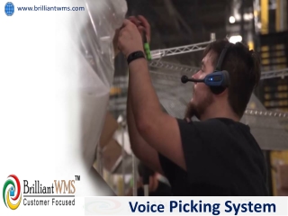 Voice Picking System