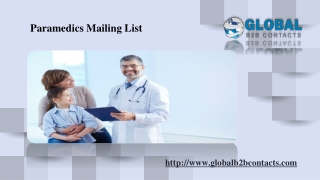 Paramedics Mailing List