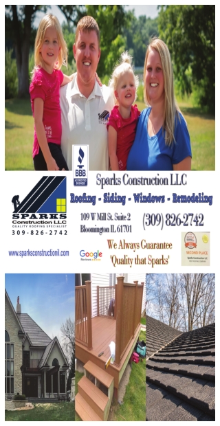 Sparks Construction LLC presents up to $750 off