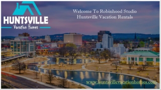 Vacation rentals huntsville al