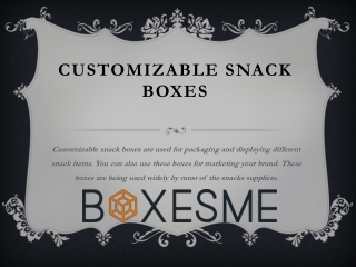 Get Free Shipping Customizable Snack Box: