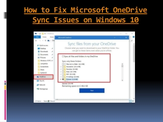 How to Fix Microsoft OneDrive Sync Issues on Windows 10