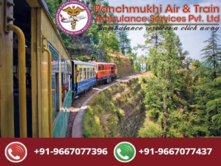 Panchmukhi Train Ambulance from Patna to Mumbai, Delhi - Reliable Enhanced Safe