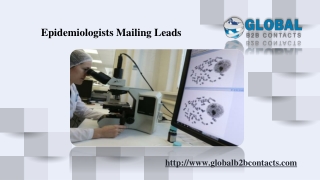 Epidemiologists Mailing Leads