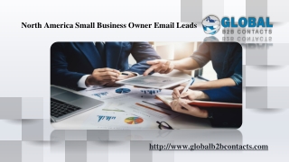 North America Small Business Owner Email Leads