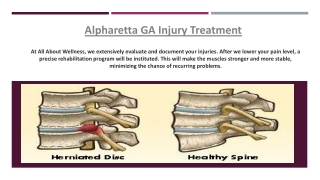 Alpharetta GA Injury Treatment