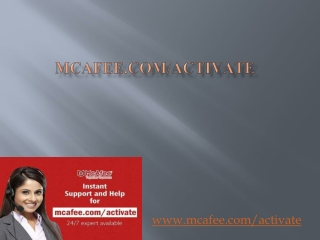 McAfee.com/Activate - McAfee Activate | McAfee com Activate