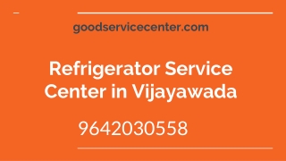 LG Refrigerator Service Center in Vijayawada 9912516558