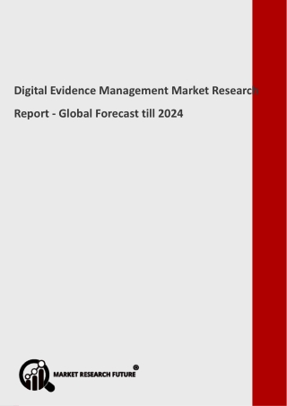 Digital Evidence Management Market analysis by Service Type, by Vertical