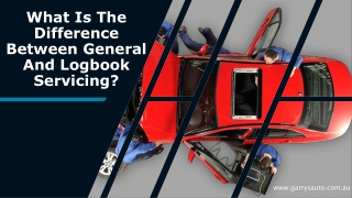 What Is The Difference Between General And Logbook Servicing?