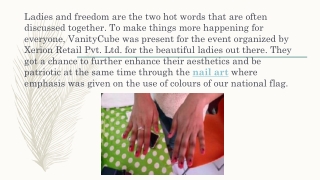 VanityCube’s Nail Art Event for Online Giants Jabong and FoodPanda
