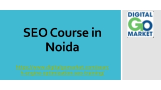 SEO Course in Noida