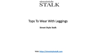 Tops To Wear With Leggings