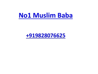 No1 muslim baba