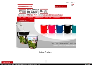 Wholesale Sublimation Products UK | Sublimation Direct