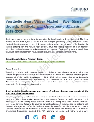 Prosthetic Heart Valve Market is Expected to Gain Popularity Across the Globe by 2026