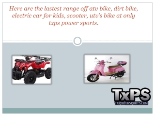 Cheap ATV, Dirt Bike, Utvs For Sale