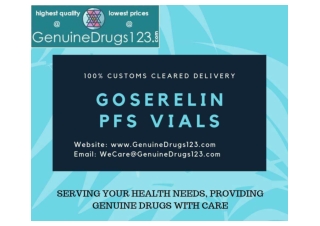 Buy Goserelin Zoladex PFS Vials Online