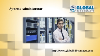 Systems Administrator