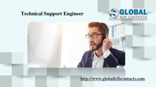 Technical Support Engineer