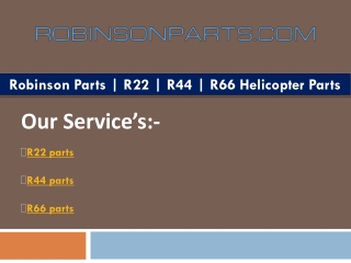 robinson helicopter tools