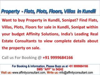 Call @09999684166 to Book Flats, Buy Flat in Kundli Sonepat