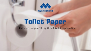 Cheap Toilet Tissue By Multi Range