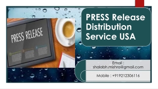 Unlimited Press Release Distribution Service