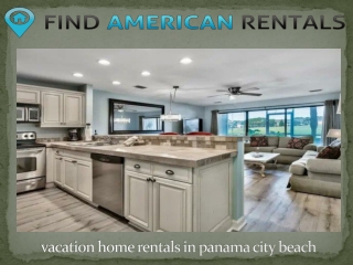 vacation home rentals in panama city beach