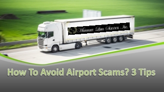 How To Avoid Airport Scams 3 Tips