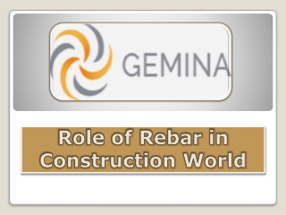Role of Rebar in Construction World