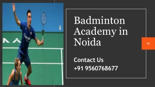 Badminton Academy in Noida