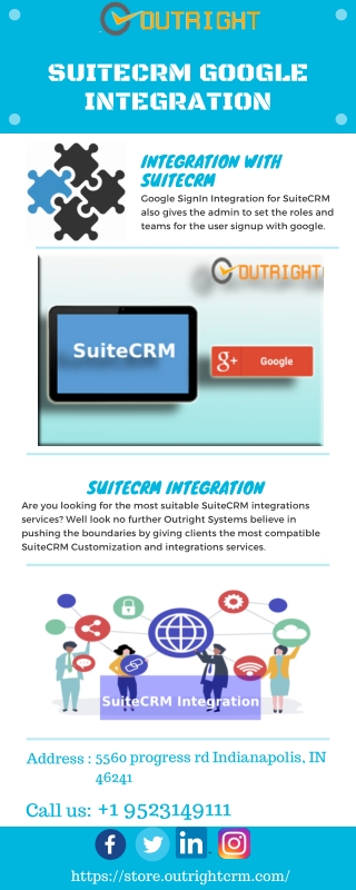 Suitecrm Google Integration