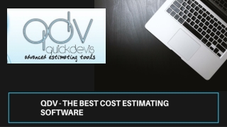 Best Cost Estimating Software