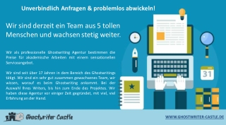 Unverbindlich Anfragen & problemlos abwickeln!