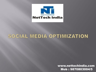 Social Media Optimization course in Mumbai