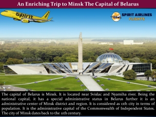 An Enriching Trip to Minsk The Capital of Belarus