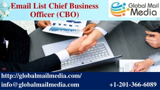 Email List Chief Business Officer (CBO)