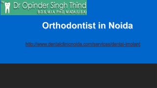 Orthodontist in Noida