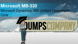 MB-330 Braindumps