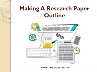 How to write a research paper outline