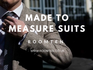 Made To Measure Suits UK