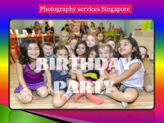 Photography services singapore