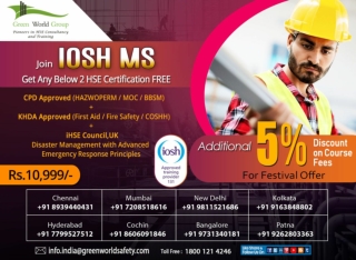 Festival Offer for IOSH Course on Green World