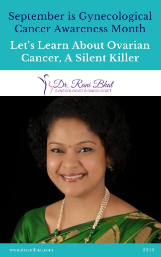 Let’s Learn About Ovarian Cancer, A Silent Killer | Best Ovarian Cancer Treatment in Bangalore