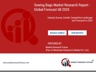 Sewing Bags Market to register a CAGR of 4.48%